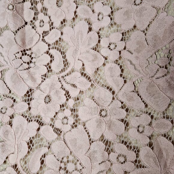 Calypso Lace Dress in Pink Champagne color, line size M - Picture 3 of 7